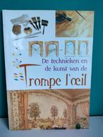 Tromp l' oeil - boek schilderstechnieken, Boeken, Hobby en Vrije tijd, Gelezen, Ophalen of Verzenden, Tekenen en Schilderen