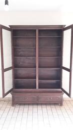 Boekenkast, Huis en Inrichting, Ophalen, Glas, Gebruikt, 200 cm of meer