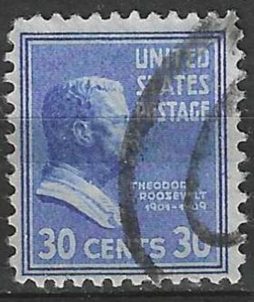 USA 1938 - Yvert 395 - Theodore Roosevelt  (ST)