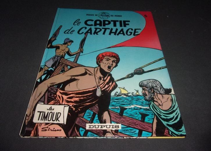 bd le captif de carthage les timour 5 1985, Boeken, Stripverhalen, Ophalen