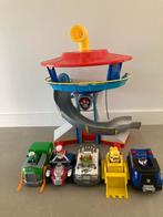 Paw patrol uitkijktoren met 5 auto’s, Kinderen en Baby's, Speelgoed |Speelgoedvoertuigen, Ophalen, Gebruikt