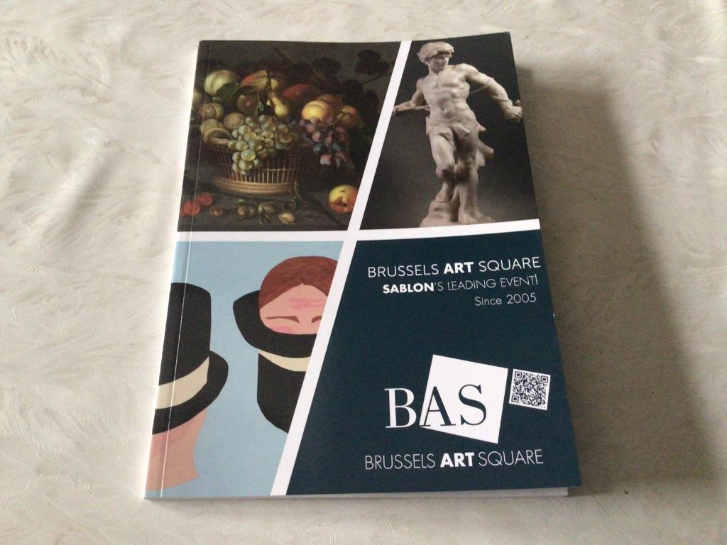 Boek Brussels art square 22-24 september 2023 BAS, Ophalen of Verzenden
