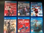 PS4 iron man Avengers Spider Man Mad Max, Ophalen of Verzenden, Zo goed als nieuw