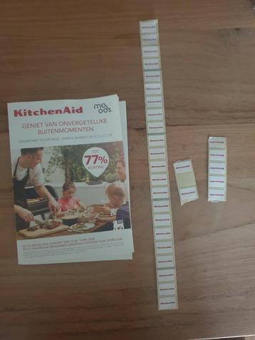 18 spaarzegels KitchenAid - Delhaize  (0,20 euro per zegel) 