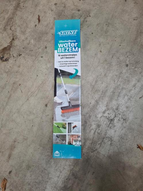 Nieuwe shine waterbezem, Huis en Inrichting, Schoonmaakartikelen, Bezem of Borstel, Ophalen