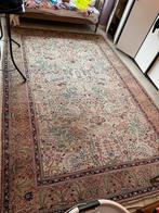 Perzisch tapijt met dieren 230x335, Enlèvement, Utilisé, Crème, 200 cm ou plus