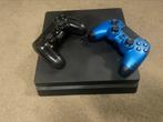 PS4 slim te koop (met 2 controllers), Games en Spelcomputers, Spelcomputers | Sony PlayStation 4, Ophalen of Verzenden, Met 2 controllers