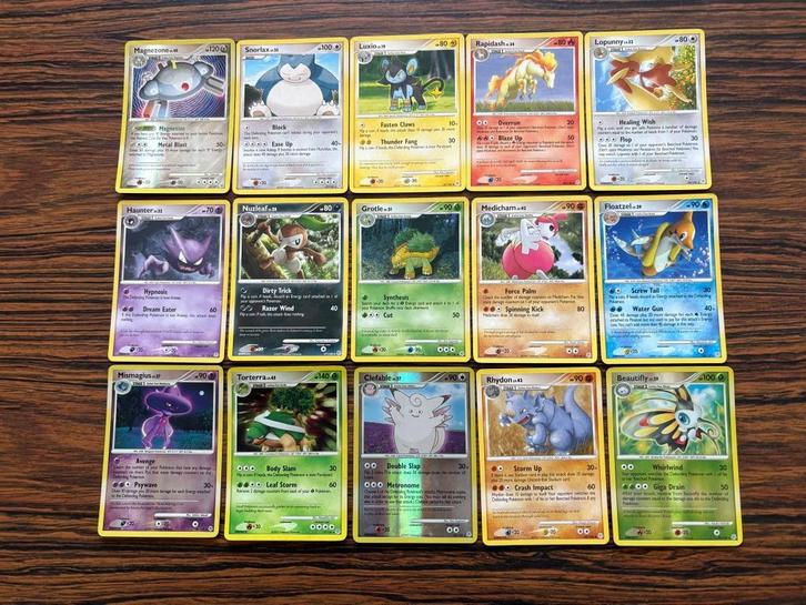 Diamond & Pearl, Hobby & Loisirs créatifs, Jeux de cartes à collectionner | Pokémon, Utilisé, Plusieurs cartes, Enlèvement ou Envoi