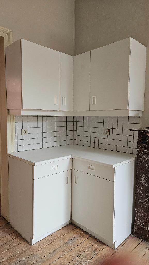 Keukenkasten, Huis en Inrichting, Keuken | Keukenelementen, Gebruikt, Wit, Ophalen