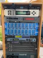 Outboard met 2 stuks soundcraft MH3 mengtafels, Audio, Tv en Foto, Professionele apparaten, Ophalen, Zo goed als nieuw