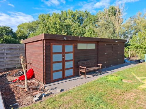 Tuinhuis Blokhut, Tuin en Terras, Tuinhuizen, Gebruikt, Blokhut, Ophalen