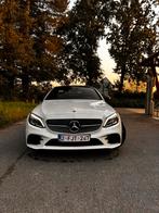 Mercedes Benz C200 amg line 204pk, Auto's, Automaat, Wit, Leder, Bruin