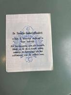 folder bezoek Tiensche suikerraffinaderij, Ophalen of Verzenden