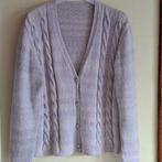 Cardigan taille M lilas couleur, Comme neuf, Taille 38/40 (M), Envoi