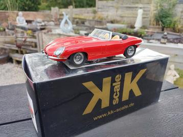 Jaguar E-Type Cabriolet 1/18 KK schaal beschikbaar voor biedingen