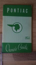 1953 Pontiac original owner's guide (UPS incl.), Verzenden