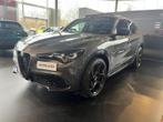 Alfa Romeo Stelvio Veloce Q2, Auto's, Te koop, Zilver of Grijs, Emergency brake assist, 160 pk