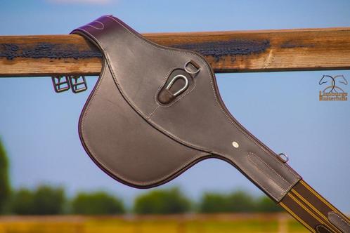 Profi-Rider Leren Springsingel / Flapsingel Bruin 125+130+14, Dieren en Toebehoren, Paarden en Pony's | Hoofdstellen en Tuigage