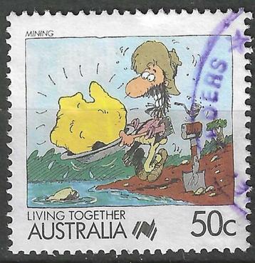 Australie 1988 - Yvert 1058 - Mijnonderzoek (ST) beschikbaar voor biedingen
