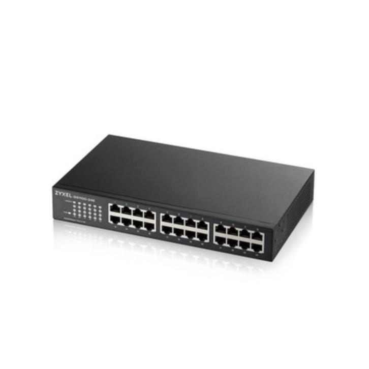ZyXel GS1100-24e switch, Computers en Software, Netwerk switches, Gebruikt, Ophalen of Verzenden