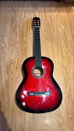 Gitaar - Rood (sanchez), Ophalen, Gebruikt, Klassieke of Spaanse gitaar, Met koffer