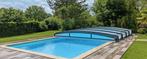 Abri de piscine bas motorisé, Ophalen of Verzenden, Nieuw, Afdekzeil