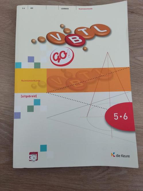 VBTL 5/6 GO! Ruimtemeetkunde 7u, Livres, Livres scolaires, Comme neuf, Mathématiques A, Secondaire, Enlèvement ou Envoi