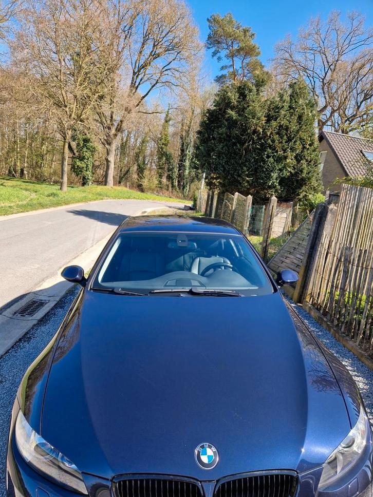 Bmw 320 i E92 2007, Auto's, BMW, Particulier, 3 Reeks, Bluetooth, Benzine, Euro 4, Coupé, 3 deurs, Handgeschakeld, Blauw, Leder