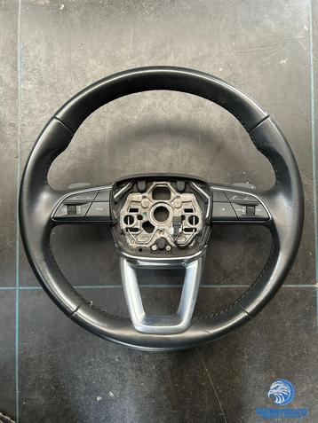 Originele Audi Q3 83A leder stuurwiel stuurbediening flipper beschikbaar voor biedingen