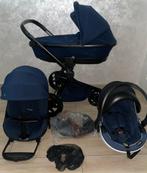 Quinny Moodd 3 Navy Blu kinderwagen 3- in-1 Complete Set, Kinderen en Baby's, B, Voetenzak, Zo goed als nieuw, W