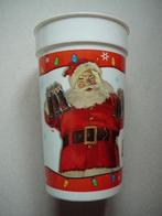 Plastiek beker Coca-Cola kerstmis, Ophalen of Verzenden, Gebruikt, Gebruiksvoorwerp