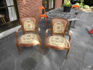 set van Louis XV stoelen - 19de eeuw. beschikbaar voor biedingen