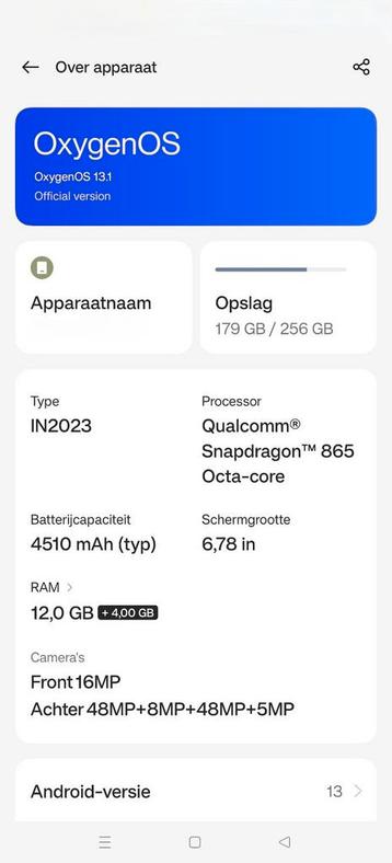 OnePlus 8 pro | 256gb | 12/24gb RAM disponible aux enchères