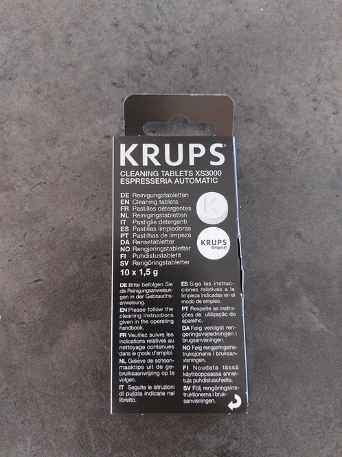 Comprimés détartrage Krups XS3000, Elektronische apparatuur, Koffiemachine-accessoires, Nieuw