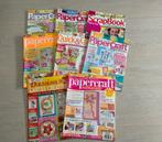 8 stuks Papercraft en scrapbook engelstalig, Ophalen of Verzenden, Zo goed als nieuw