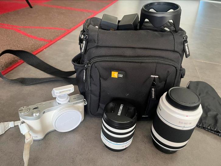Samnsung nx300 met accessoires voor de beginnende fotograaf, Audio, Tv en Foto, Fotocamera's Digitaal, Gebruikt, Samsung, Ophalen