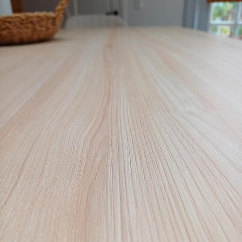 Juntoo,tafelblad lichte eik rechthoek 160x90cm, Huis en Inrichting, Tafels | Eettafels, Zo goed als nieuw, Ophalen