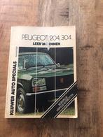 Kluwer autoboek Peugeot 204,304, Livres, Autos | Livres, Enlèvement ou Envoi, Comme neuf, Peugeot