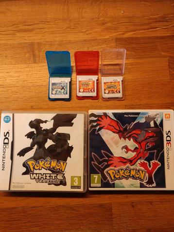 3DS en DS Pokémon games beschikbaar voor biedingen