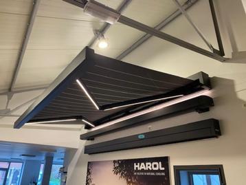 nieuwe Harol zonneschermen toonzaal 