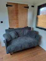 Mooie 2 zit slaapbank, 1m30 breed, uitklapbaar in 3 standen, Huis en Inrichting, Fauteuils, Ophalen, Zo goed als nieuw