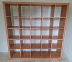 25 vaks Expedit / Kallax in kersenhout, Huis en Inrichting, Ophalen, Zo goed als nieuw, Kersenhout