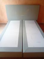 Boxspring leder 160x200, Ophalen, Gebruikt