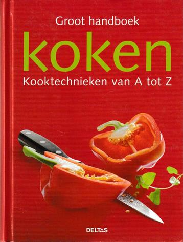 Boek : "Groot handboek kooktechnieken van A tot Z". beschikbaar voor biedingen