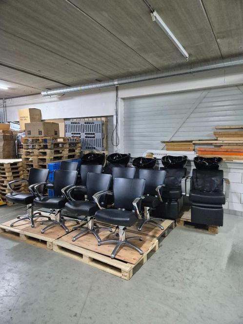 Prachtige Pietranera knip stoelen & wasbakken kappersspullen, Huis en Inrichting, Woonaccessoires | Overige, Zo goed als nieuw
