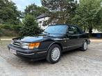 Saab 900i 16v Classic Cabrio - Belgische wagen, Auto's, Saab, 100 kW, Centrale vergrendeling, Zwart, Cabriolet