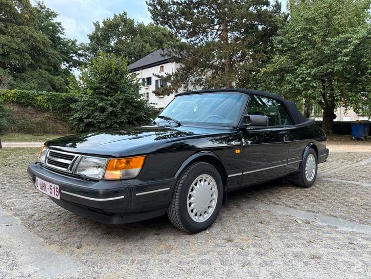 Saab 900i 16v Classic Cabrio - Belgische wagen, Auto's, Saab, Particulier, Saab 900, Centrale vergrendeling, Elektrische buitenspiegels