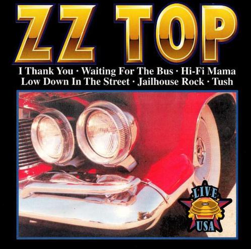 CD ZZ TOP - Live VS - New Jersey 1980, Cd's en Dvd's, Cd's | Rock, Zo goed als nieuw, Poprock, Verzenden