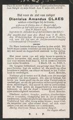 Politieagent Ludovicus Terreur 1845-1917 St Niklaas, Enlèvement ou Envoi