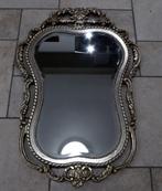 Beau miroir ancien avec verre taillé, Enlèvement